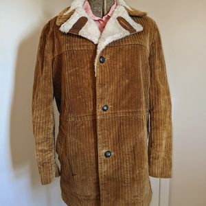 70's Vintage Corduroy Sheerling Jacket